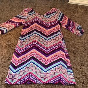 Patterned dress LAST CALL
